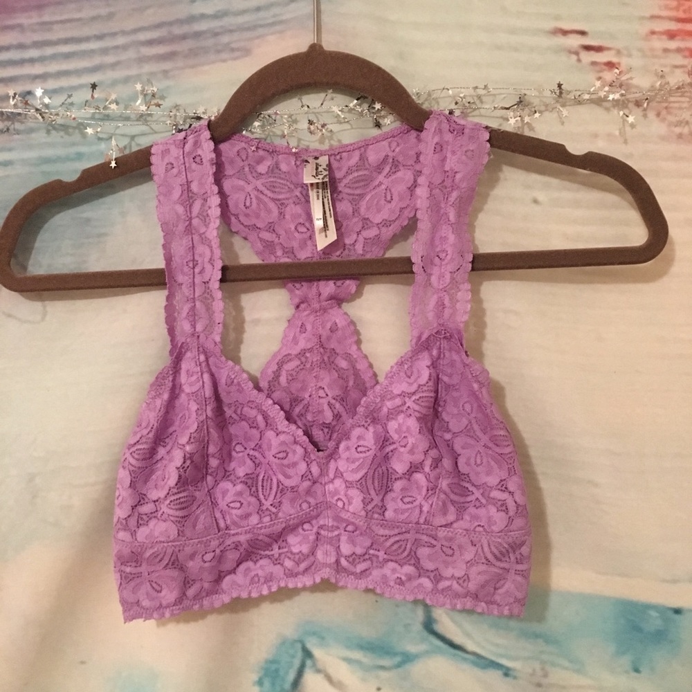 Free People Lavender Bralette